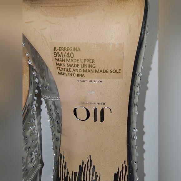JLo Clear Rhinestone Pumps - Picture 8 of 10